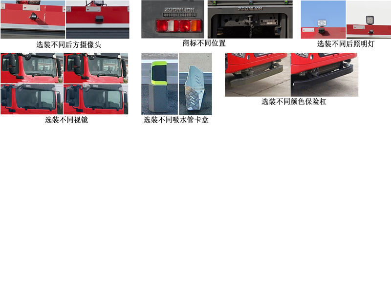 中聯(lián)牌ZLF5432GXFPM250泡沫消防車公告圖片