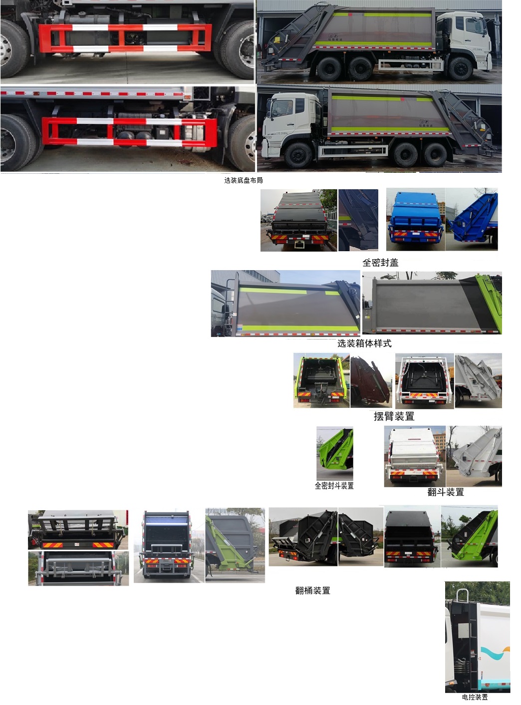 東風(fēng)牌DFZ5250ZYSB6壓縮式垃圾車公告圖片