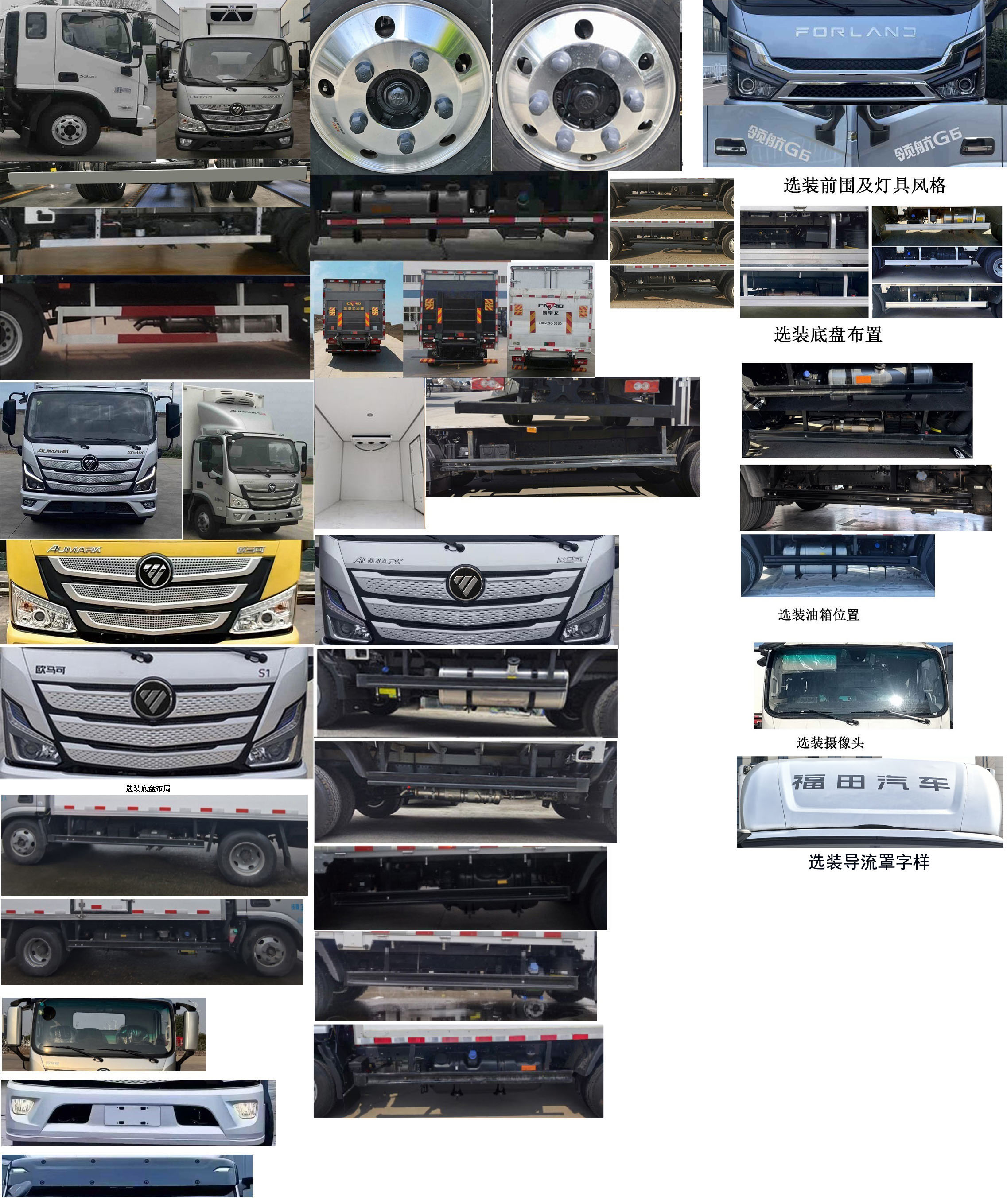 福田牌BJ5048XLC-FM8冷藏車公告圖片