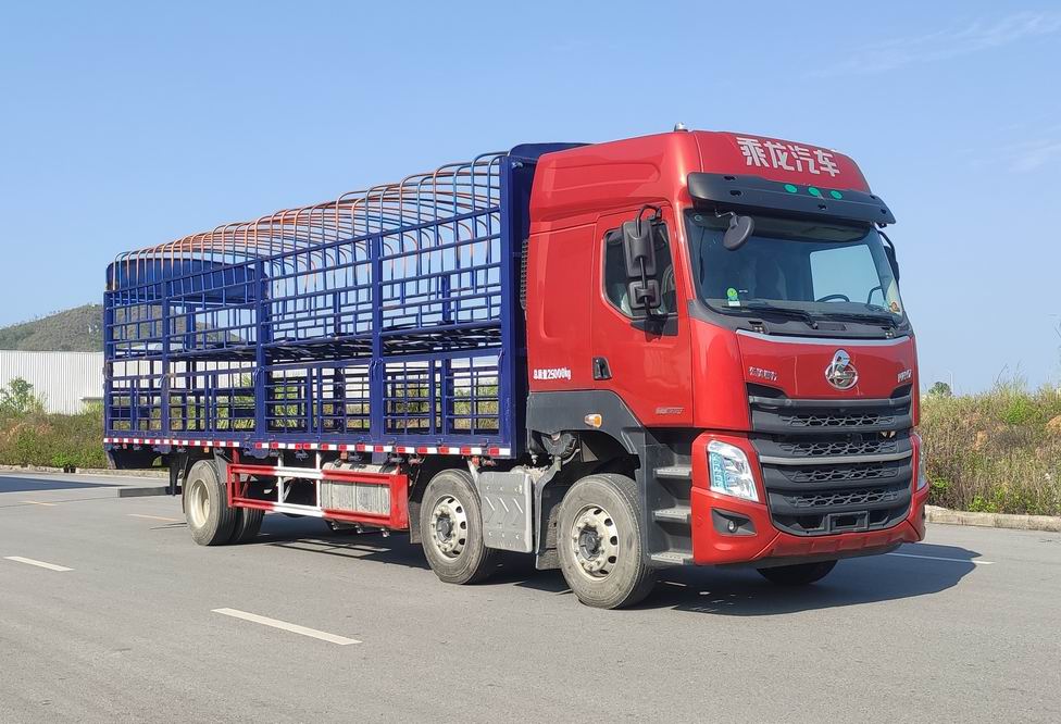 乘龍牌LZ5251CCQH5CC1畜禽運(yùn)輸車公告圖片