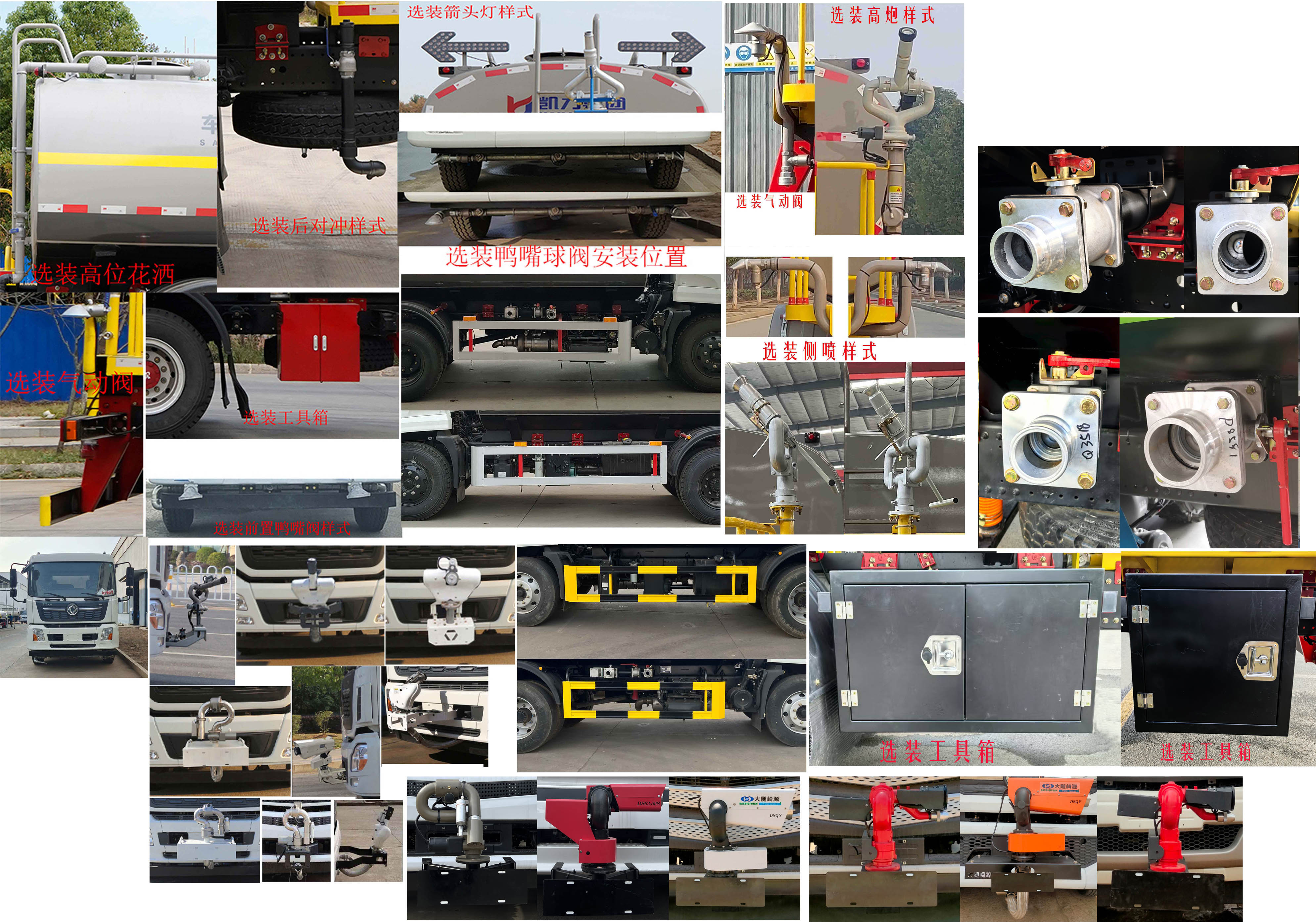 凱力風牌KLF5180GPSDF6綠化噴灑車公告圖片
