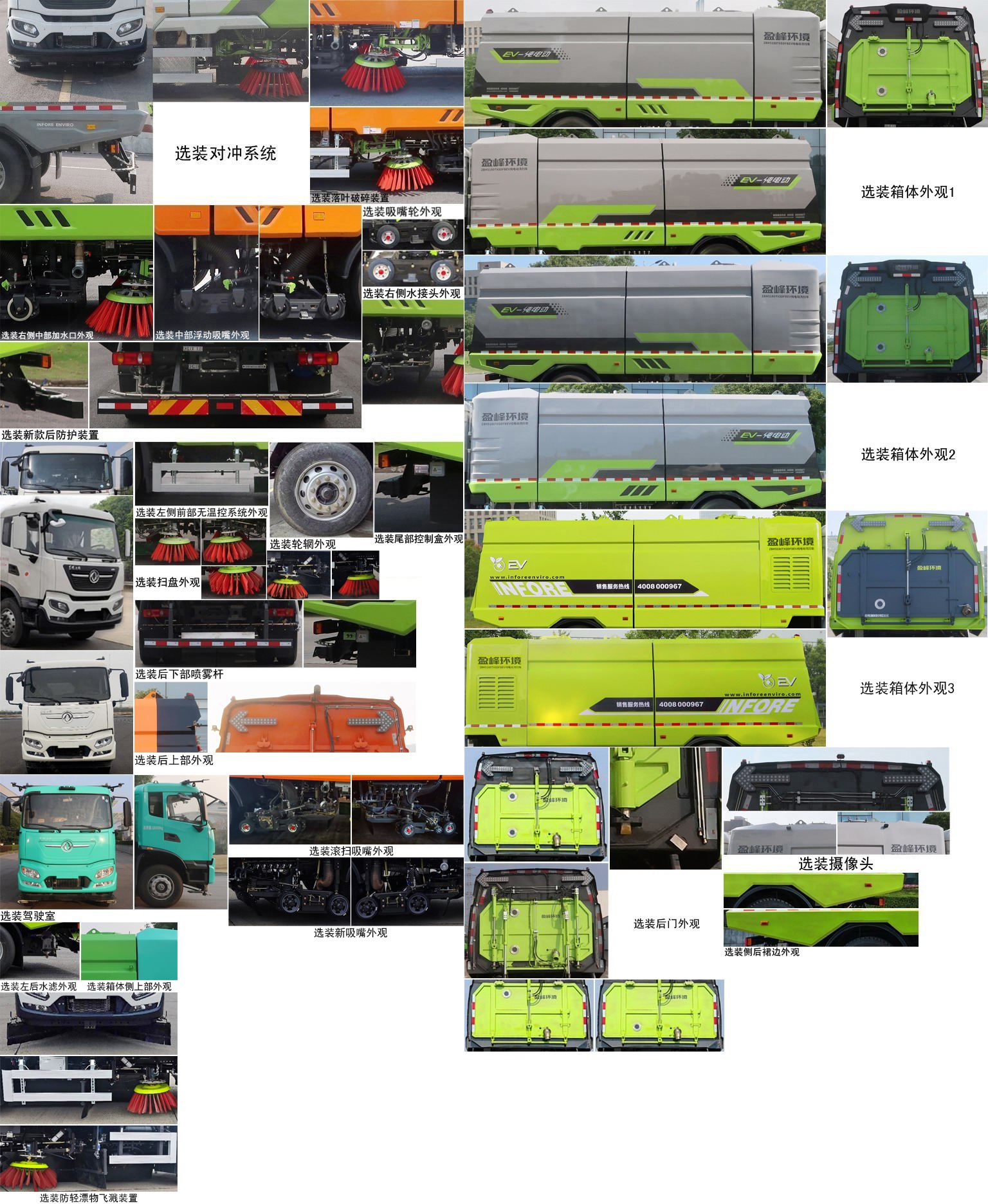 中聯(lián)牌ZBH5180TXSDFBEV純電動(dòng)洗掃車公告圖片