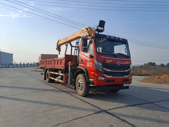 猛卡士特牌XCL5160JSQ6隨車起重運輸車公告圖片