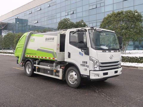 中聯(lián)牌ZBH5121ZYSSHABEV純電動(dòng)壓縮式垃圾車公告圖片
