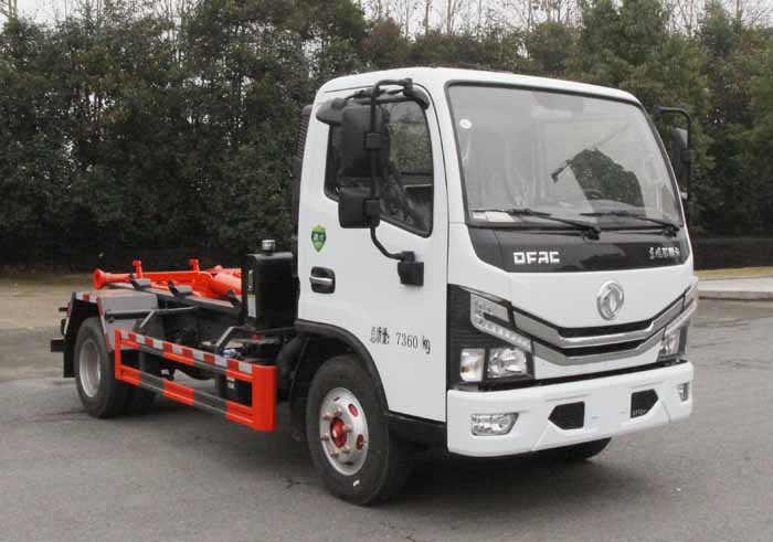 縱昂牌CLT5071ZXXEQ6車廂可卸式垃圾車公告圖片
