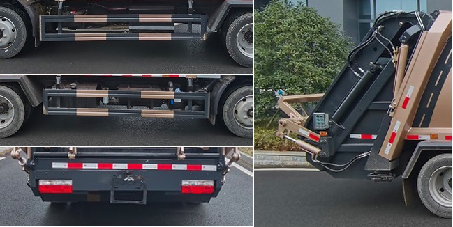 程力威牌CLW5121ZYS6LZ壓縮式垃圾車公告圖片