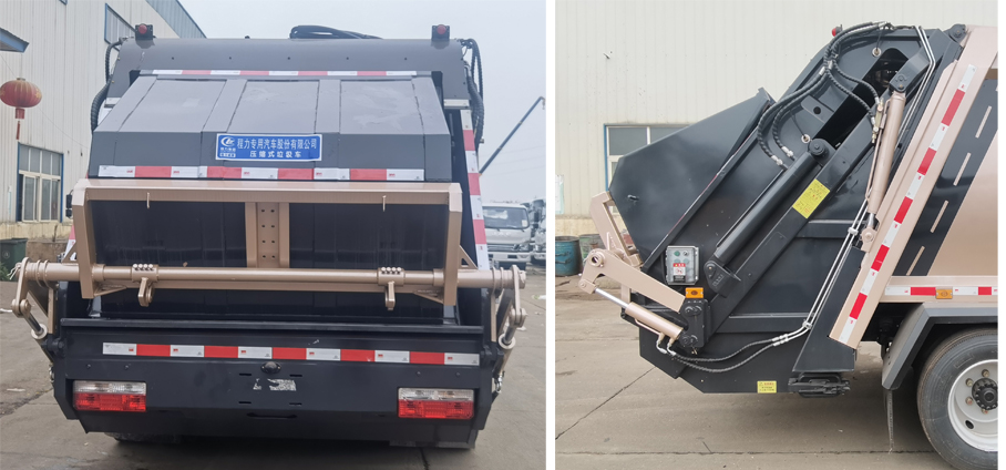 程力威牌CLW5121ZYS6LZ壓縮式垃圾車公告圖片