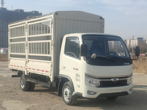 福田牌BJ5035CCY4JV6-16倉(cāng)柵式運(yùn)輸車公告圖片