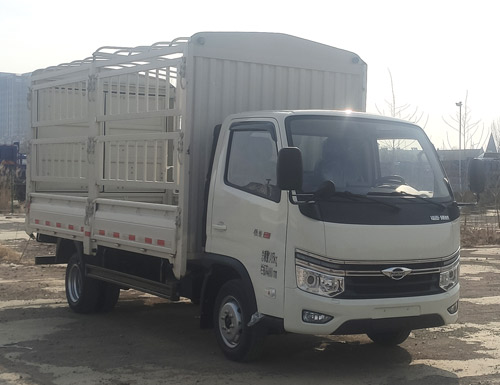 福田牌BJ5035CCY5JV5-15倉(cāng)柵式運(yùn)輸車公告圖片