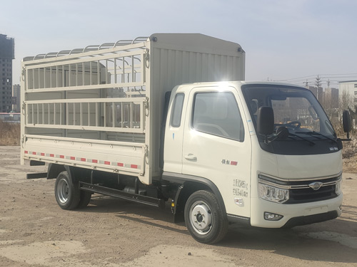 福田牌BJ5035CCY4PV6-16倉(cāng)柵式運(yùn)輸車公告圖片