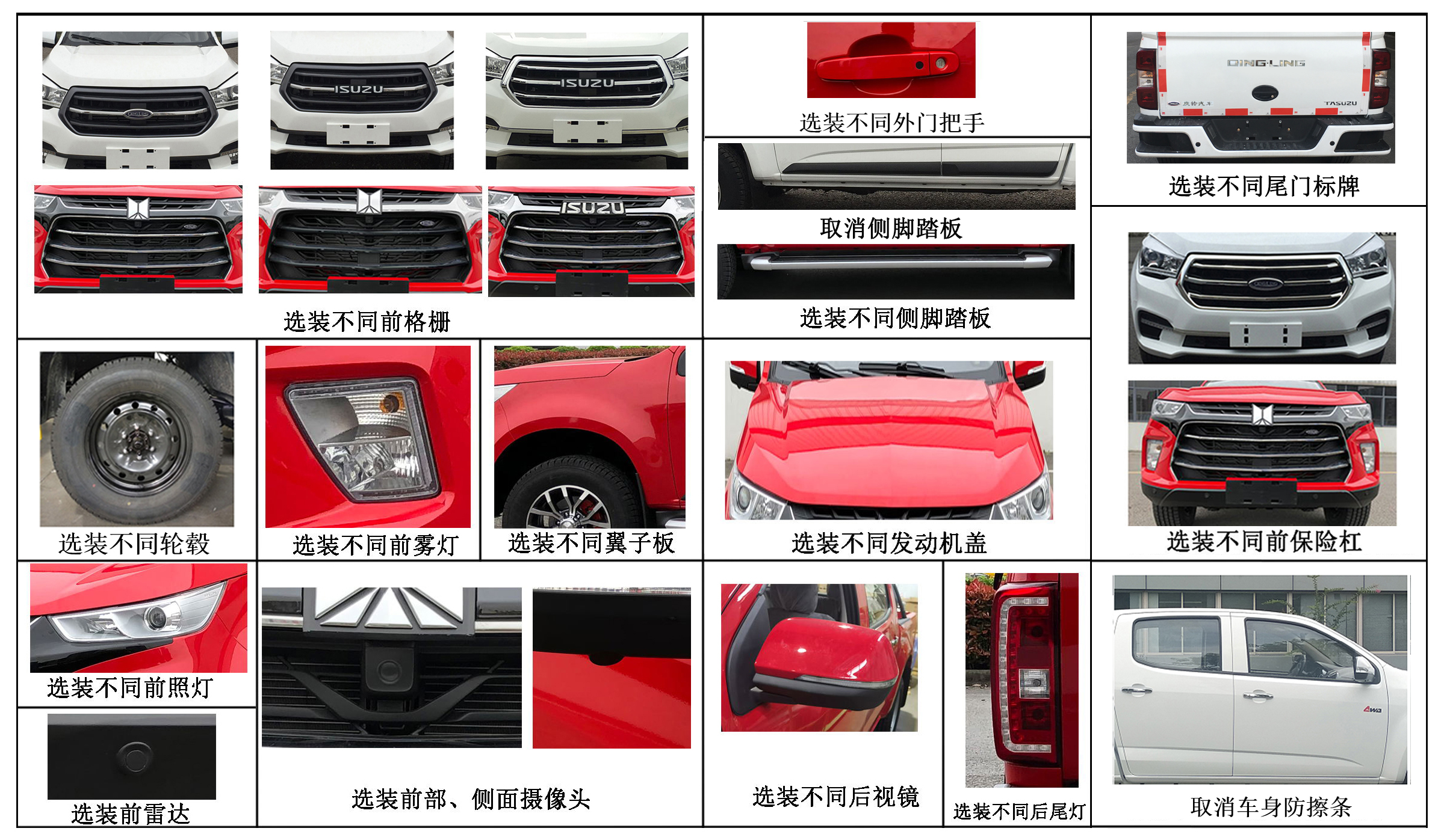 慶鈴牌QL5030XGCAGHWJ工程車公告圖片
