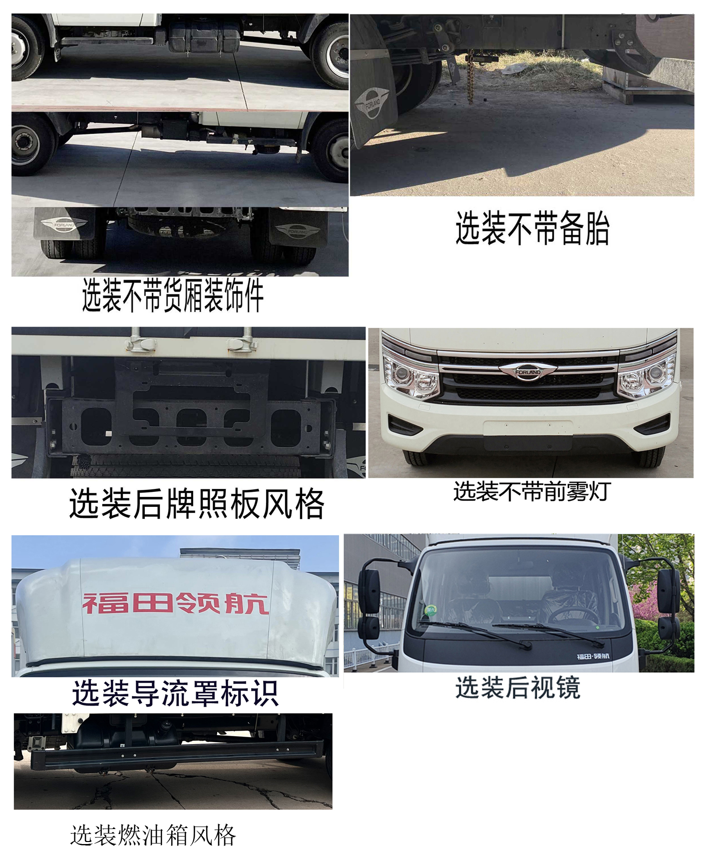 福田牌BJ5035CCY4AV6-16倉柵式運(yùn)輸車公告圖片