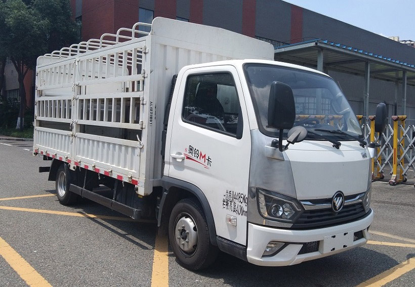 福田牌BJ5044CCY9JBA-AB1倉柵式運輸車公告圖片