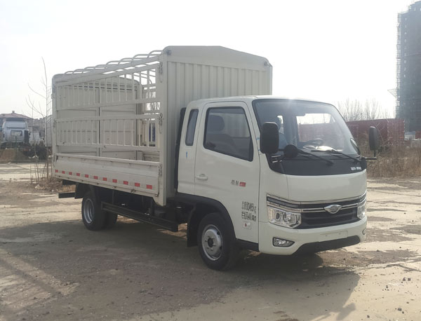 福田牌BJ5035CCY5PV5-15倉(cāng)柵式運(yùn)輸車公告圖片