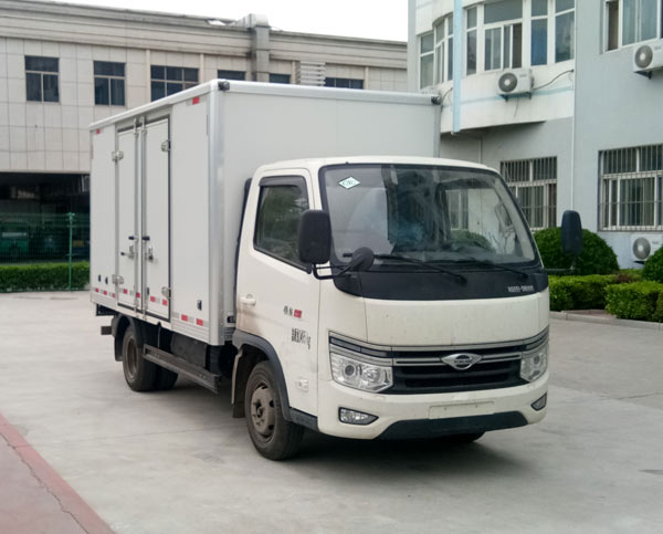 福田牌BJ5035XXY4JC7-30廂式運(yùn)輸車公告圖片