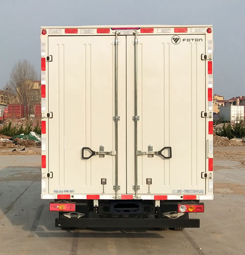 福田牌BJ5035XXY5PV5-15廂式運輸車公告圖片
