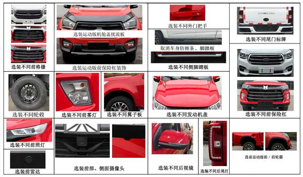 慶鈴牌QL5030XGCCZHWJ工程車(chē)公告圖片