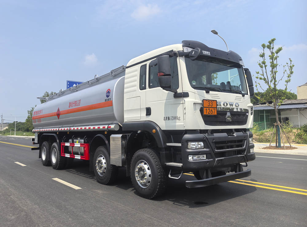 潤(rùn)知星牌SCS5322GRYZZ6易燃液體罐式運(yùn)輸車公告圖片