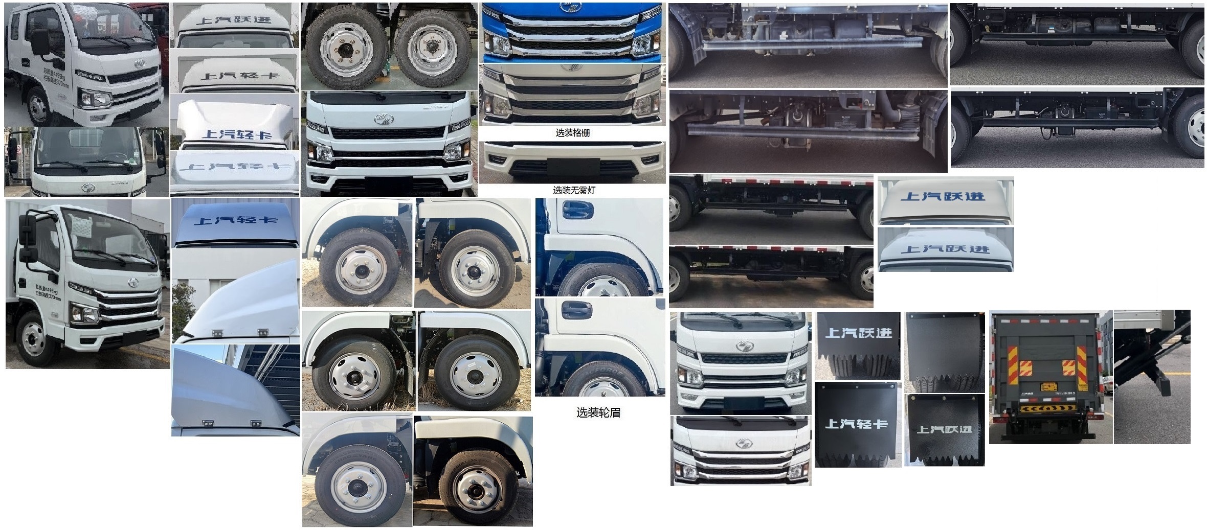 躍進(jìn)牌SH5043CCYPFDCNZ3倉柵式運(yùn)輸車公告圖片