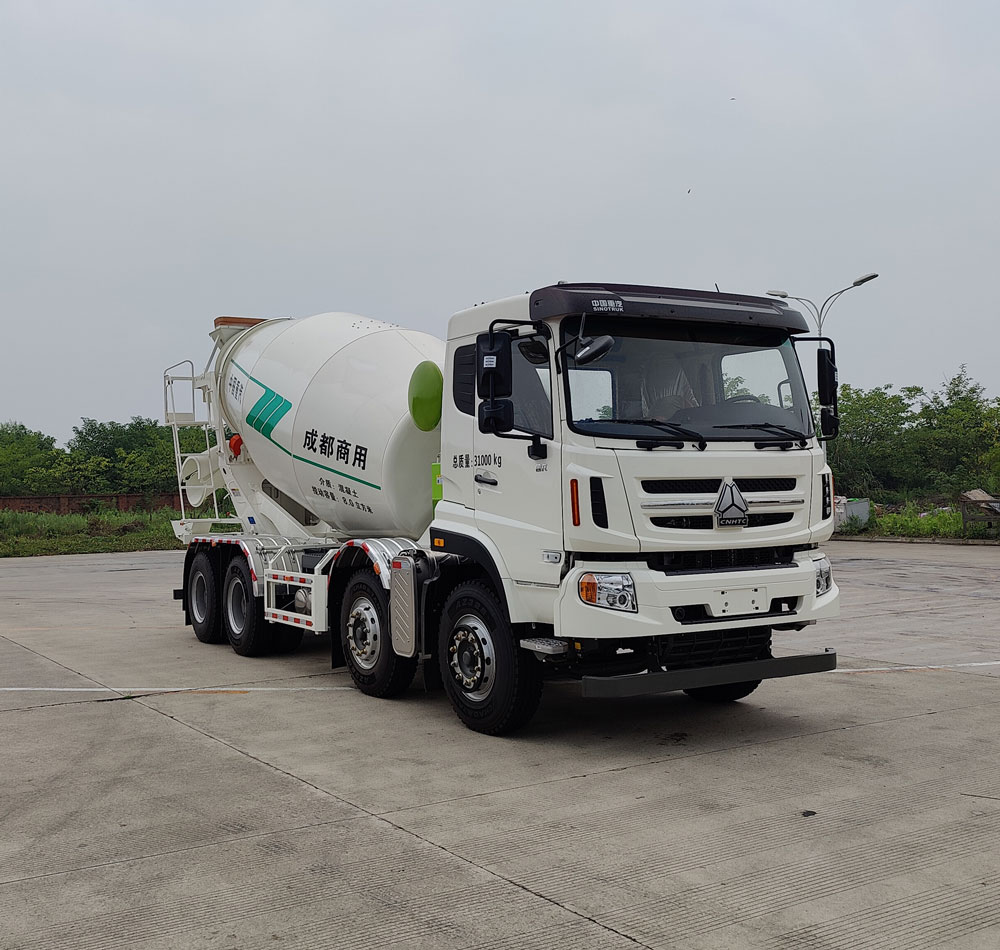 豪沃牌ZZ5314GJBN3067F11混凝土攪拌運(yùn)輸車公告圖片