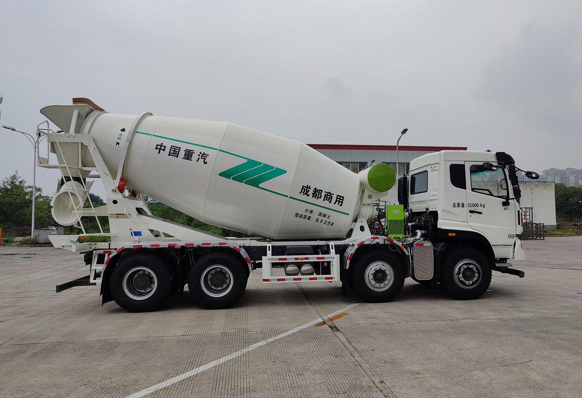 豪沃牌ZZ5314GJBN3067F11混凝土攪拌運(yùn)輸車公告圖片