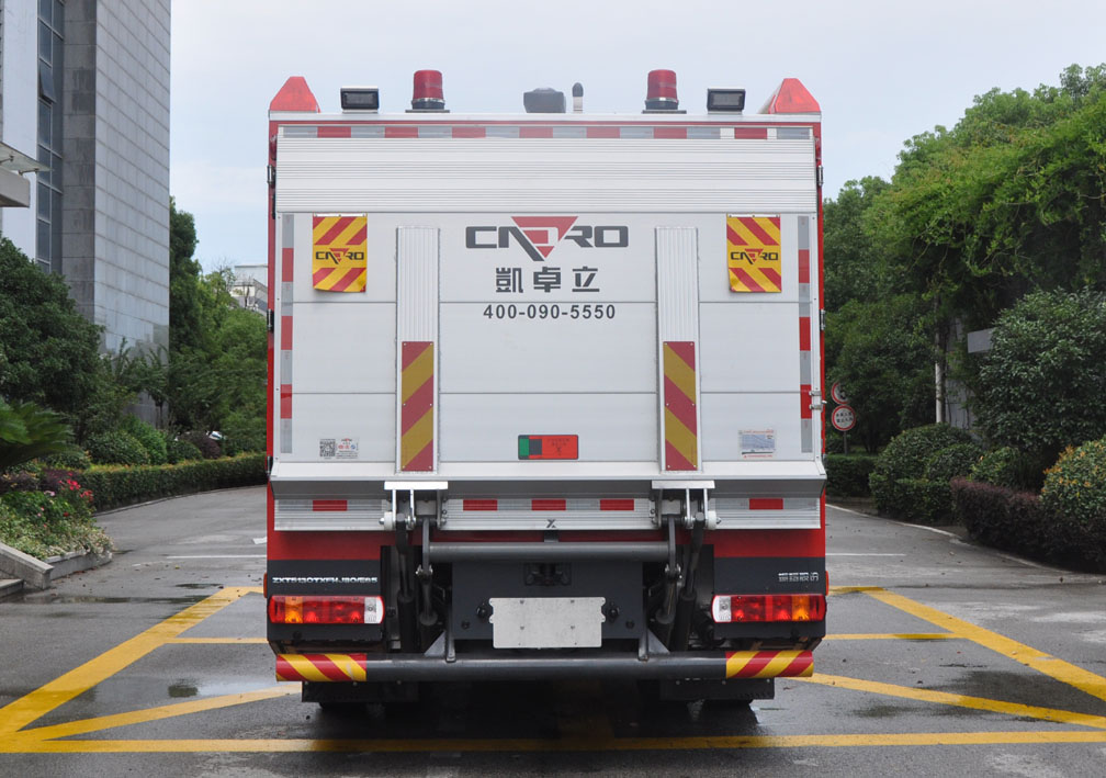 振翔股份牌ZXT5130TXFHJ80/E65化学救援消防车公告图片