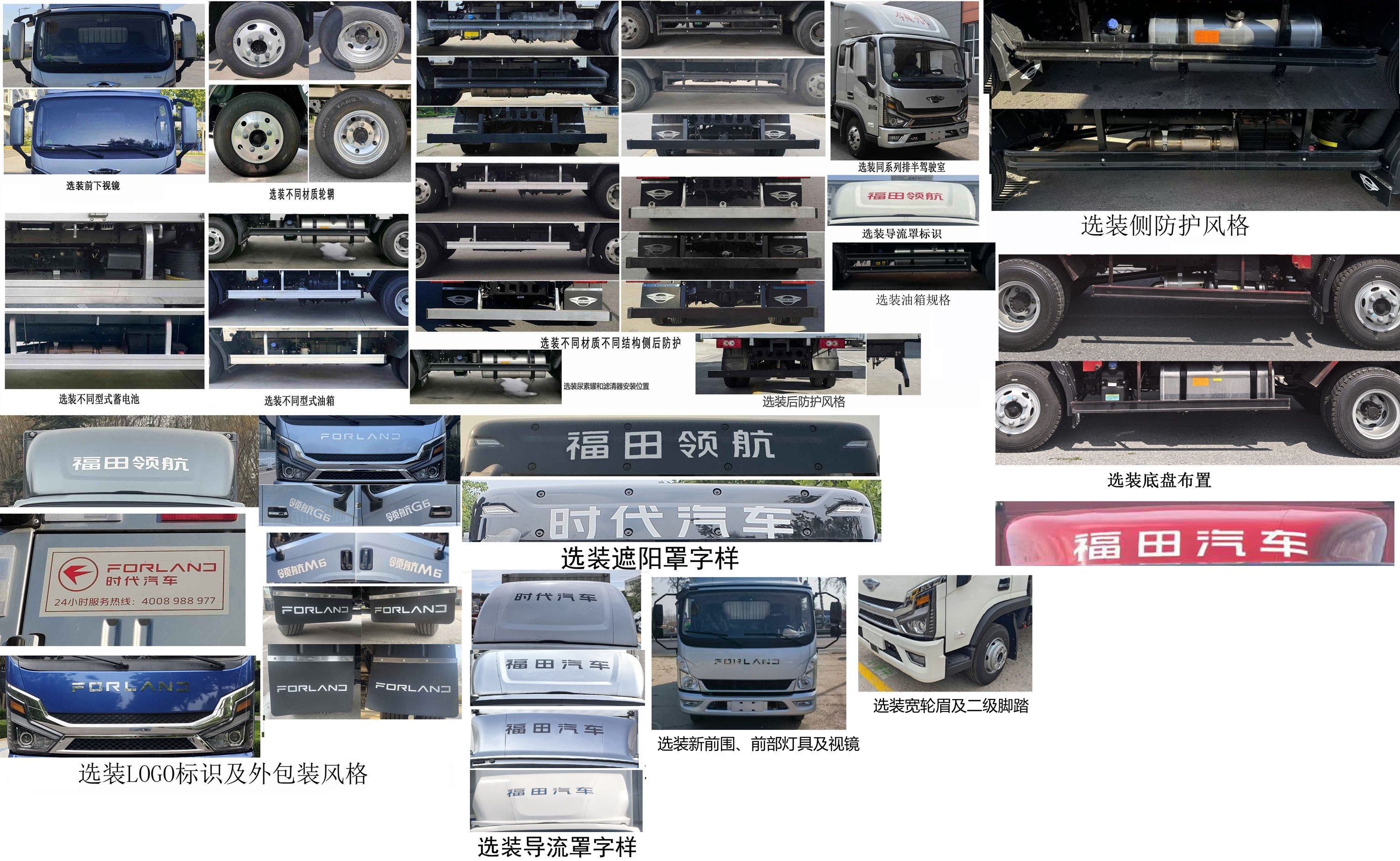 福田牌BJ5044XXY9JBA-55厢式运输车公告图片