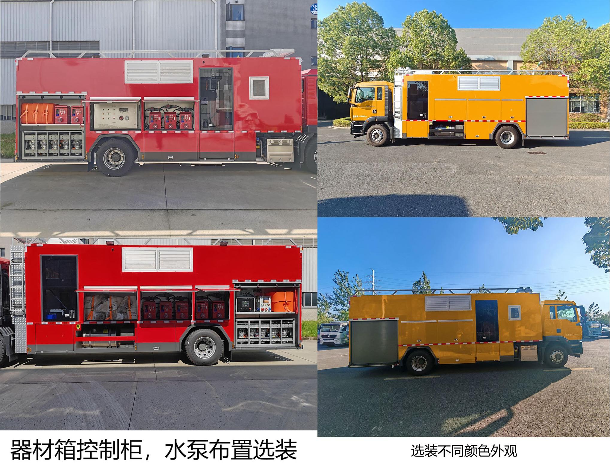 楚云龙牌XFY5170TPS4大流量排水抢险车公告图片