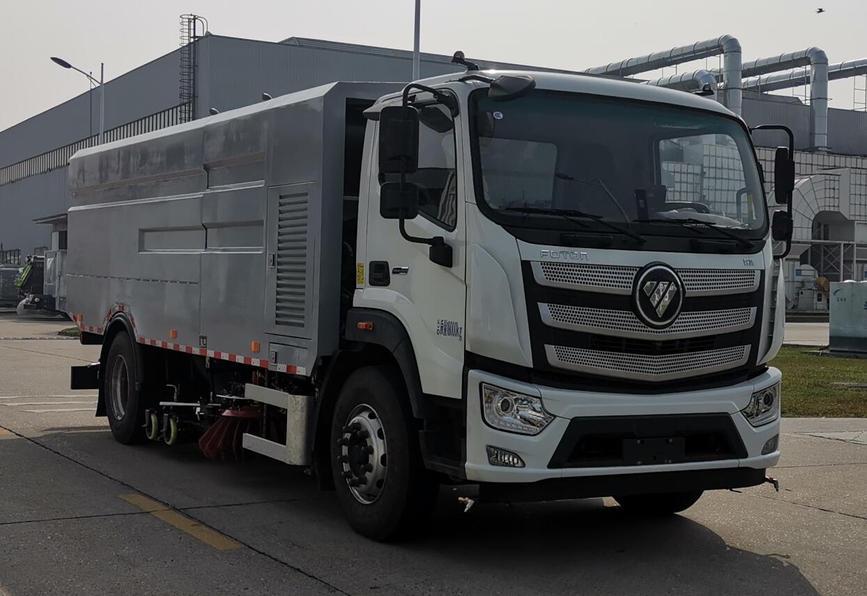 耶律洁牌SWT5180TXSBEV纯电动洗扫车公告图片