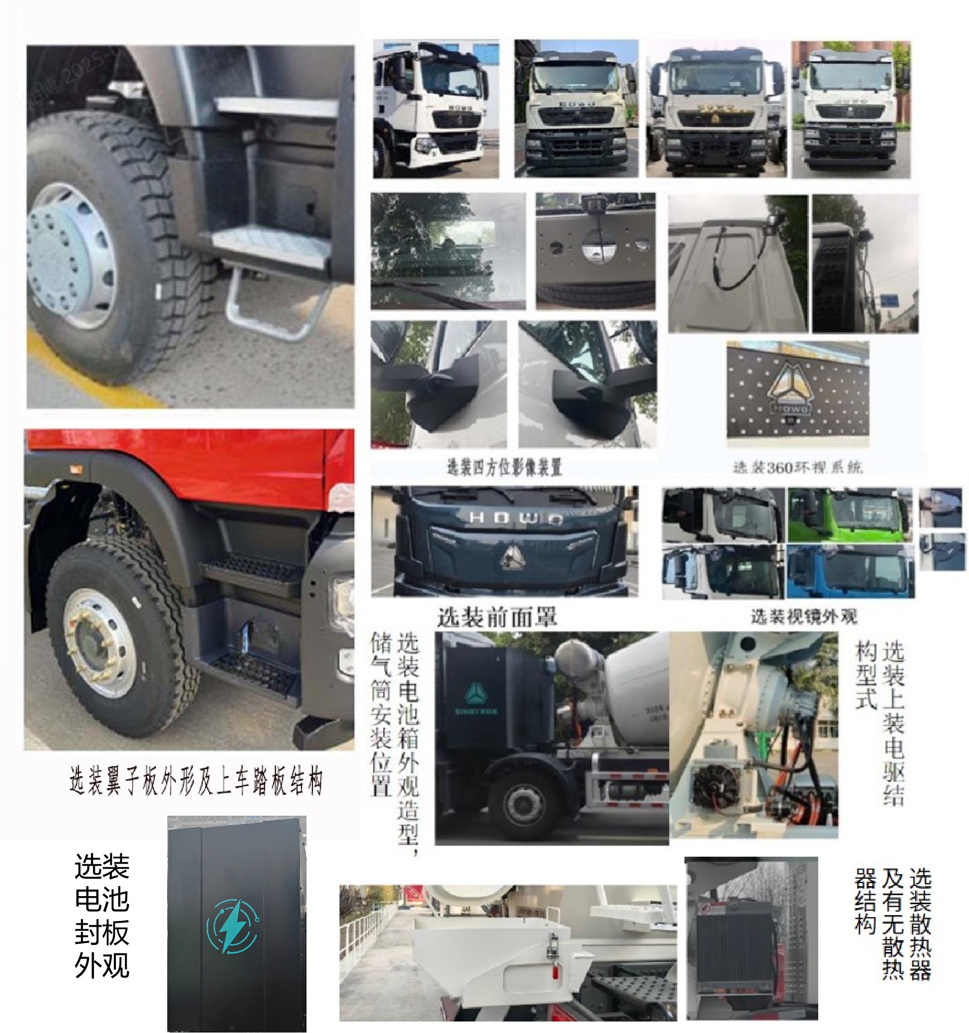 建友牌SDX5310GJBBEV5纯电动混凝土搅拌运输车公告图片