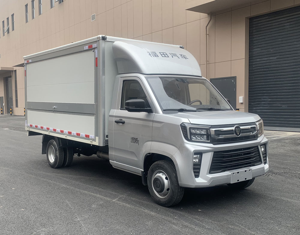福田牌BJ5030XYK4JV7-80翼开启厢式货车公告图片