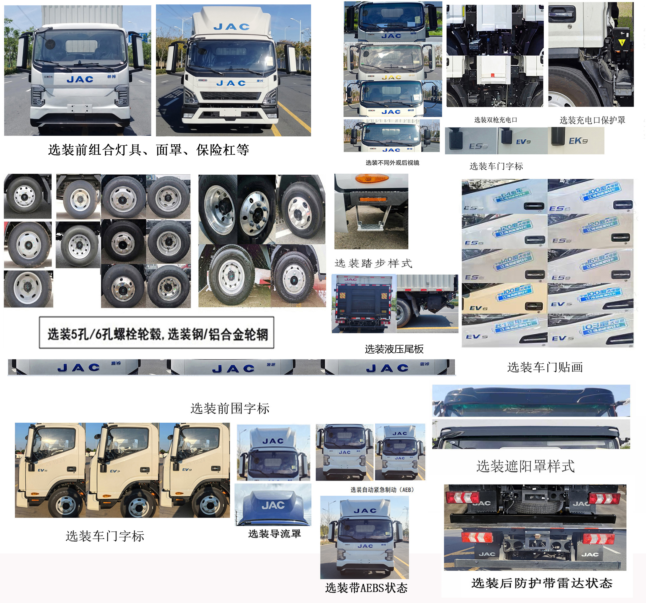 江淮牌HFC5043XXYP5EV1N纯电动厢式货车公告图片