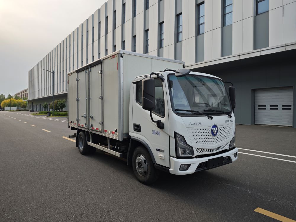 福田牌BJ5040XXYEVZ5纯电动厢式货车公告图片