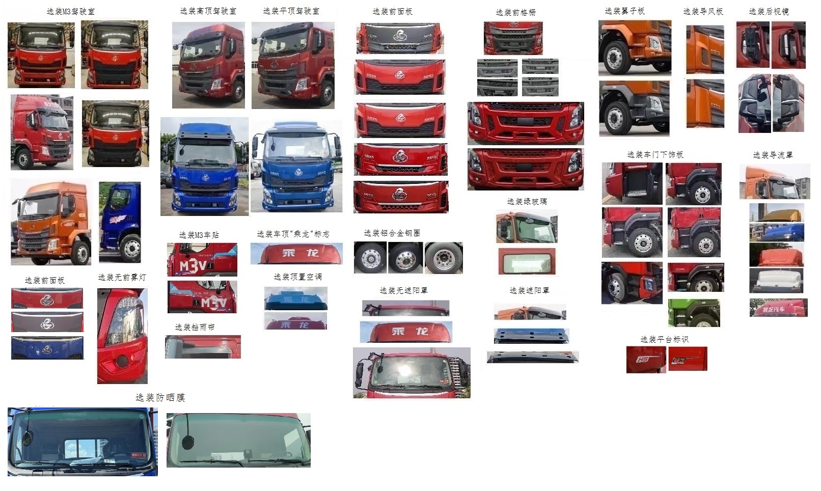 乘龙牌LZ5181XXYH5AC101厢式货车公告图片