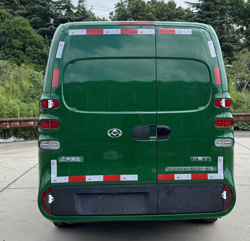 大通牌SH5033XYZU6BEV-Z50纯电动邮政车公告图片