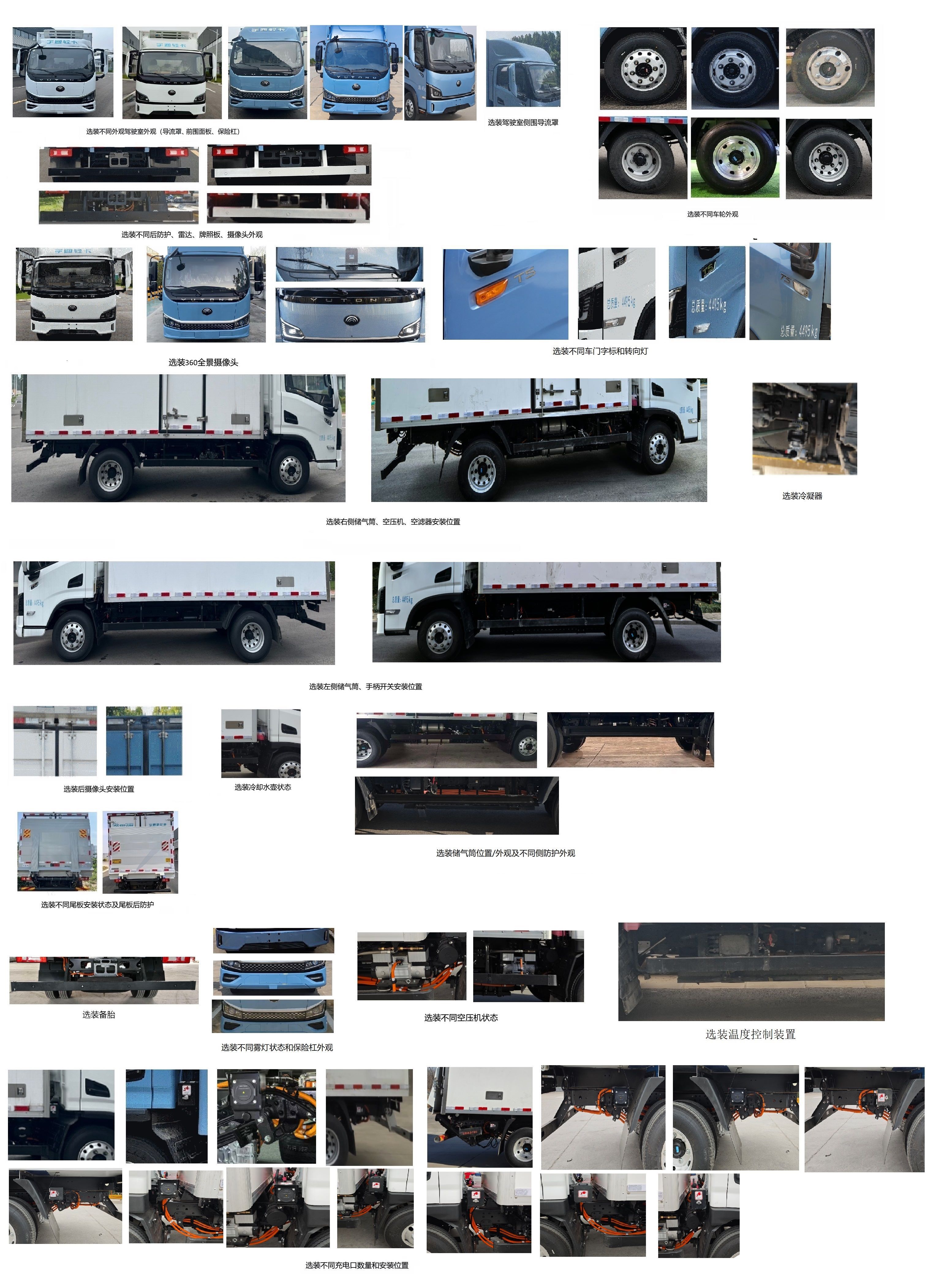 宇通牌ZKH5045XLCBEVA33纯电动冷藏车公告图片