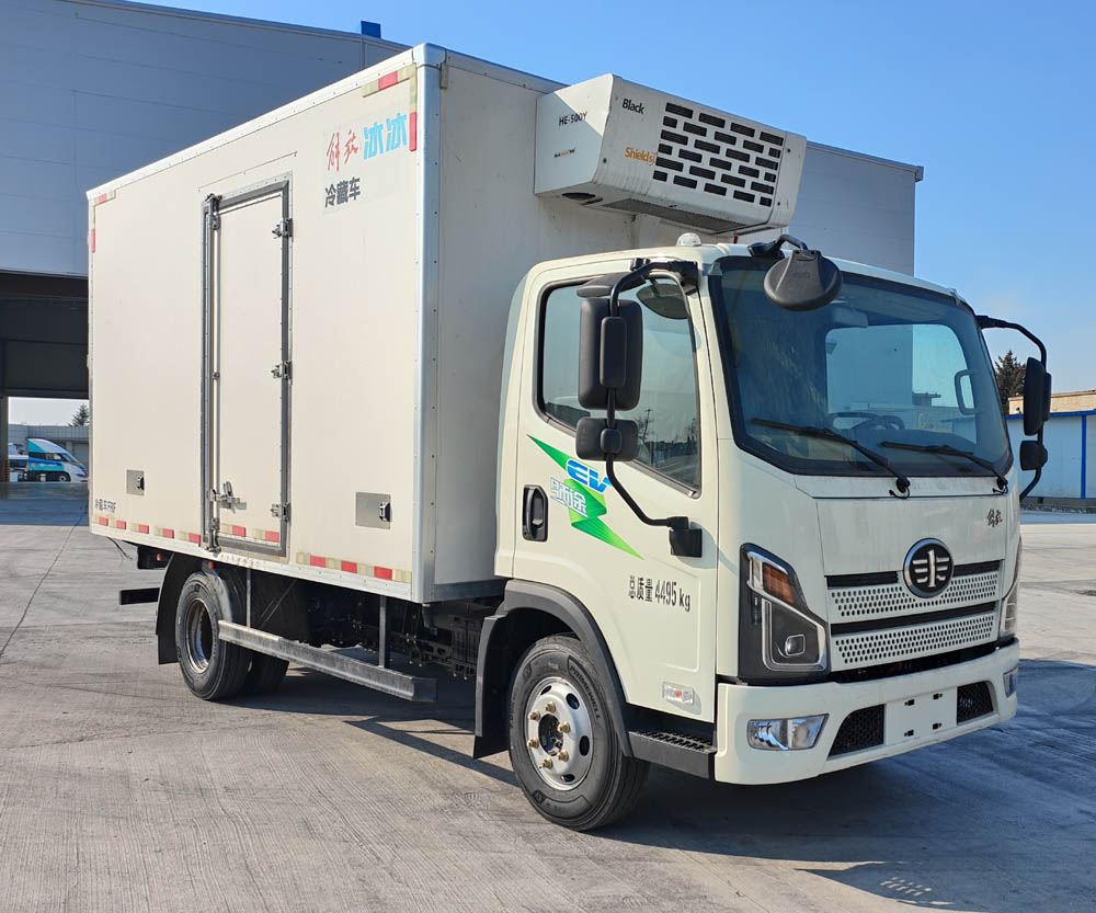 解放牌CA5040XLCP40L2BEVA84纯电动冷藏车