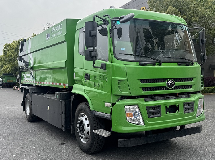 YTZ5180ZDJD0BEV 宇通牌纯电动对接式垃圾车图片