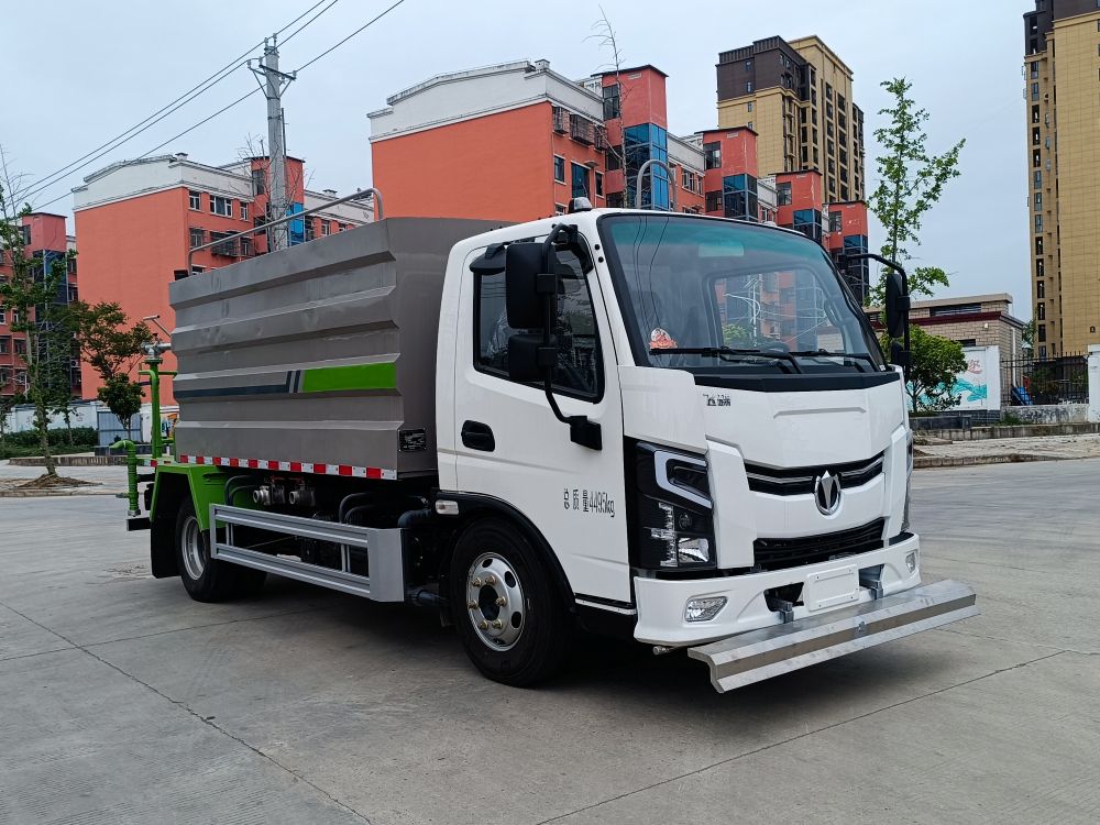 昱曦牌CHN5040TCXFDBEVWL纯电动路面冲洗车