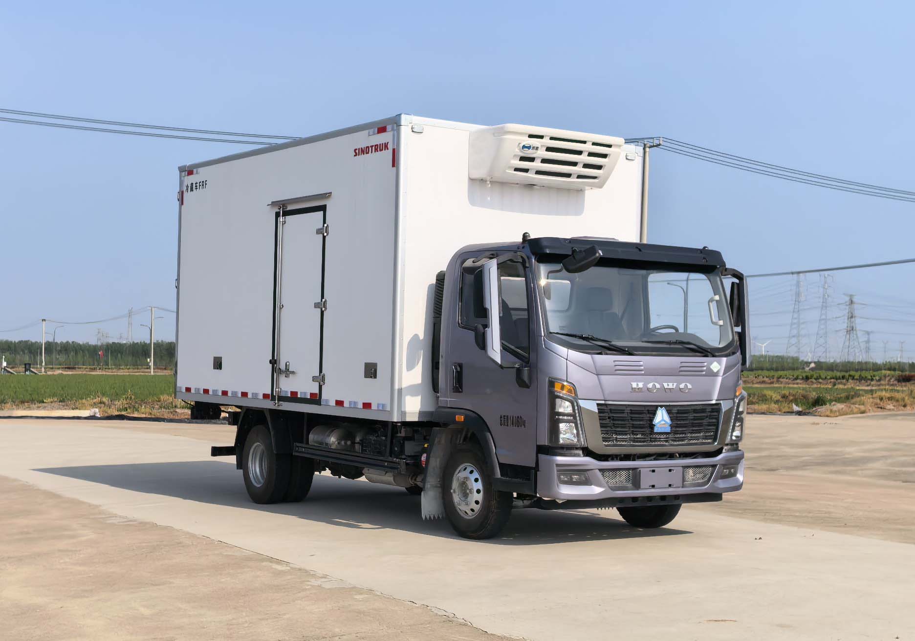ZZ5147XLCK3815F145LREEV1E 豪沃牌插电式增程混合动力冷藏车图片