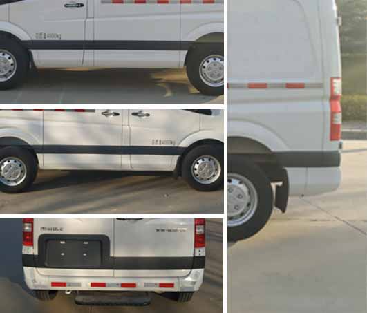 福田牌BJ5048XXY-E6厢式运输车公告图片