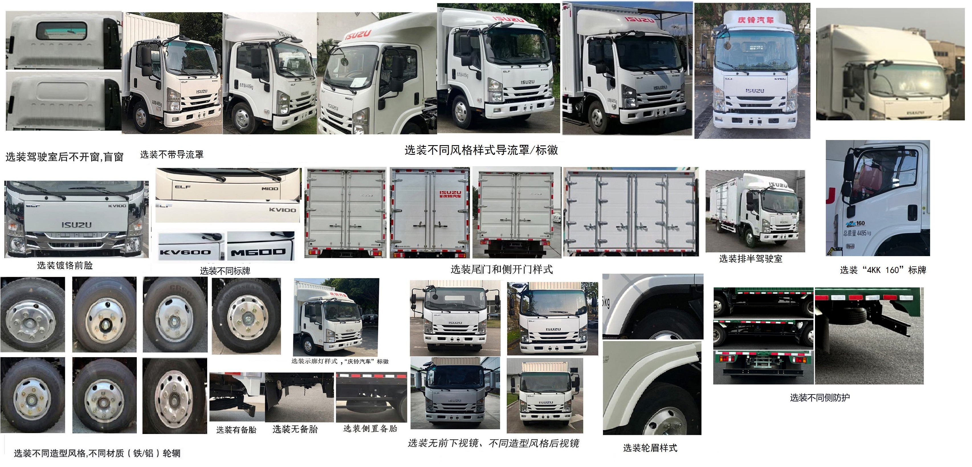 五十铃牌QL5043XXYMVHA厢式运输车公告图片