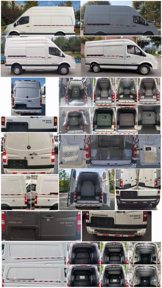 福田牌BJ5048XXY-M9厢式运输车公告图片