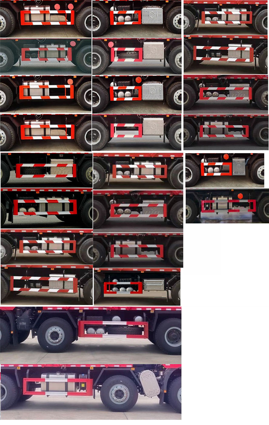 荣骏达牌HHX5312TSGSX6压裂砂罐车公告图片