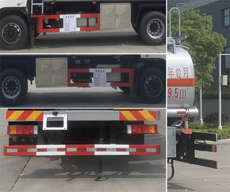 楚飛牌CLQ5260GRY6E易燃液體罐式運輸車公告圖片