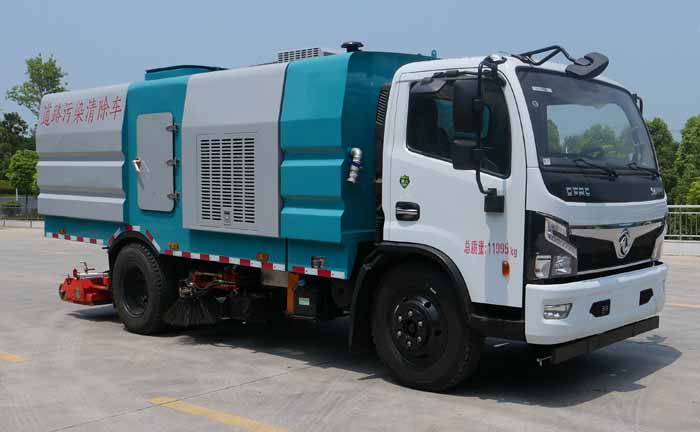 华通牌HCQ5125TWQEQ6道路污染清除车公告图片