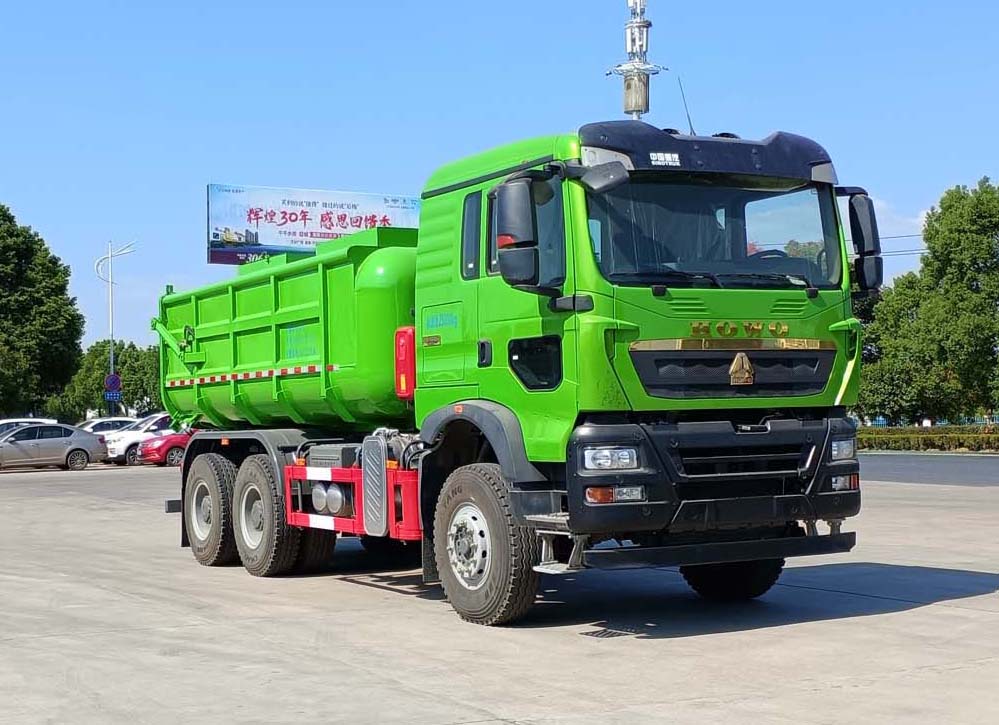 華威馳樂牌SGZ5250GWNZZ6TX污泥運輸車公告圖片