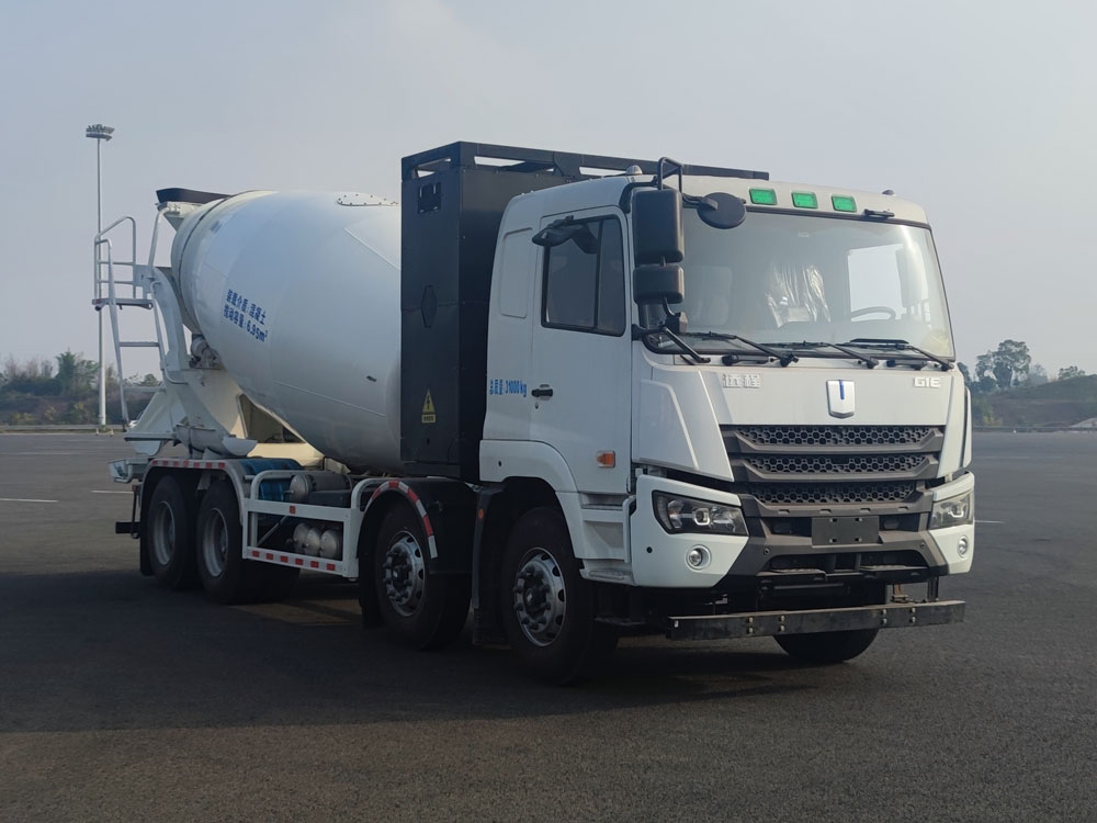 HN5312GJBN22C5BEVY型换电式纯电动混凝土搅拌运输车图片
