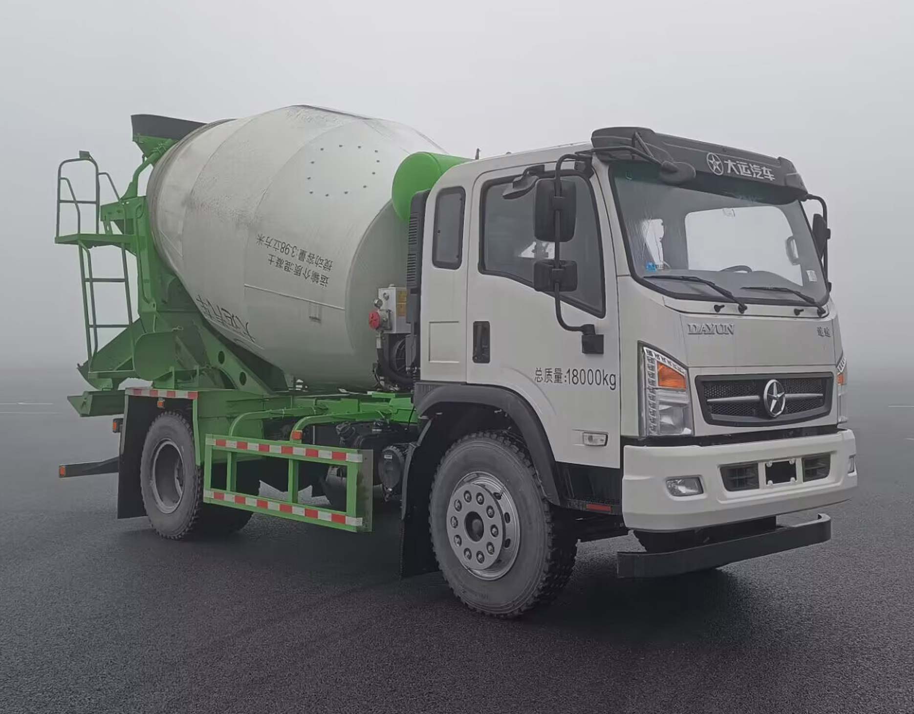 DYQ5181GJBD6AC型混凝土搅拌运输车图片