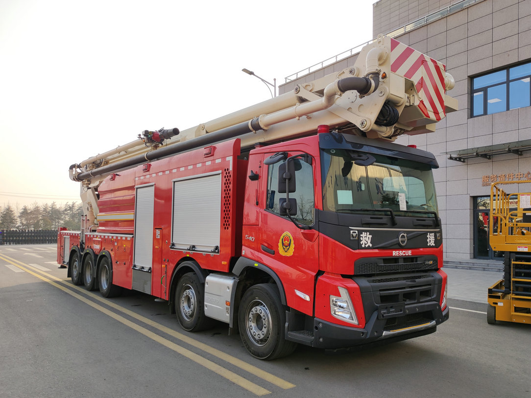 XGF5512JXFJP85/G1型举高喷射消防车图片